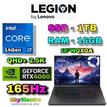 Lenovo LEGION 5 16IRX9 RTX 4060 Gaming – Noutbuklar və Netbuklar – ucuztap.az
