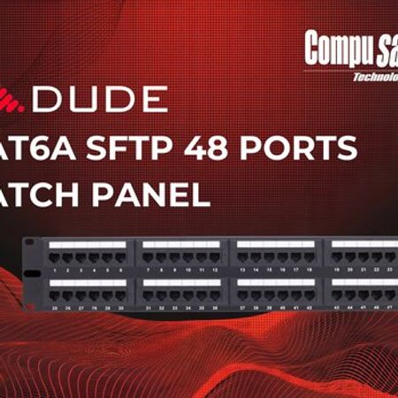 DUDE Patch Panel CAT6A 48 port SFTP – Şəbəkə avadanlıqları – ucuztap.az