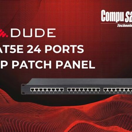 DUDE Patch Panel CAT5E 24 port FTP – Şəbəkə avadanlıqları – ucuztap.az