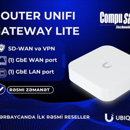 Router Ubiquiti UniFi Gateway Lite – Şəbəkə avadanlıqları – ucuztap.az