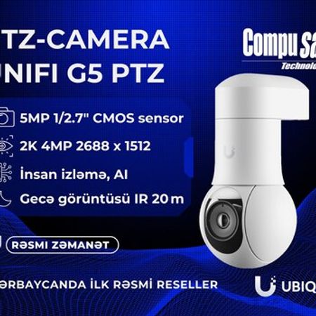 Ubiquiti Kamera UniFi G5 PTZ – Təhlükəsizlik avadanlığı – ucuztap.az