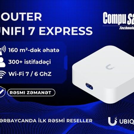 Router Ubiquiti UniFi 7 Express – Şəbəkə avadanlıqları – ucuztap.az