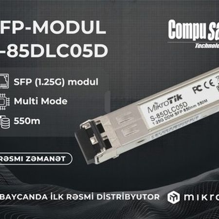 SFP Modul MikroTik S-85DLC05D – Bakı – ucuztap.az