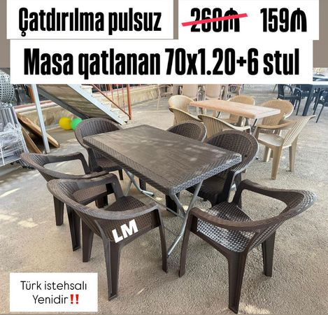 Plastik stol stul desti – Bakı – ucuztap.az