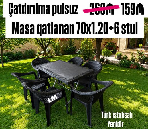 Plastik stol stul desti – Bakı – ucuztap.az
