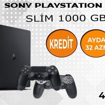 Sony PlayStation 4 Slim 1TB – Oyunlar, pultlar və proqramlar – ucuztap.az