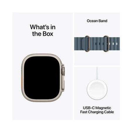 Apple Watch Ultra 3 – 49mm | Natural Titanium – Bakı – ucuztap.az