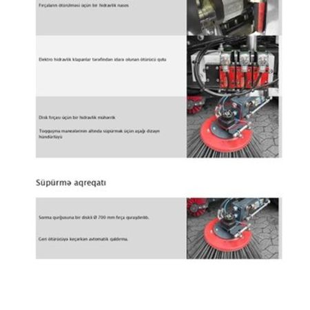 Vakumlu yol süpürmə maşını – Bakı – ucuztap.az