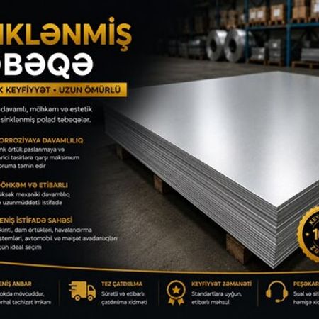 Sinklənmiş (qalvanizli) təbəqə – Bakı – ucuztap.az