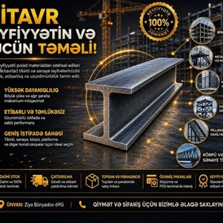 Polad ikitavr (metal ikitavr) – Bakı – ucuztap.az