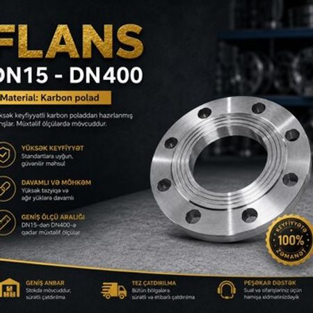 Flans (DN15-DN400) – Bakı – ucuztap.az