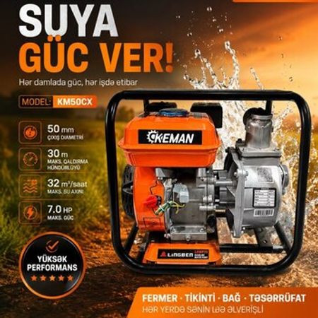 Su pompası KEMAN KM50CX – Bakı – ucuztap.az