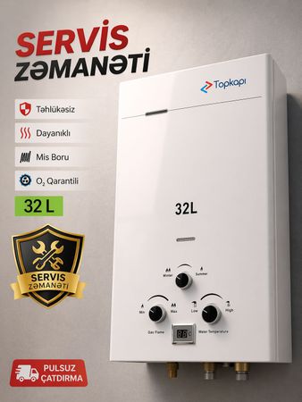Su Qizdiricisi Topkapi 32 lt – Bakı – ucuztap.az