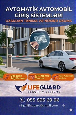 Nömrə tanıma şlaqbaum sistemi – Nərimanov r. – ucuztap.az