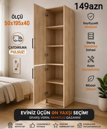 Tək qapılı dolab – Bakı – ucuztap.az