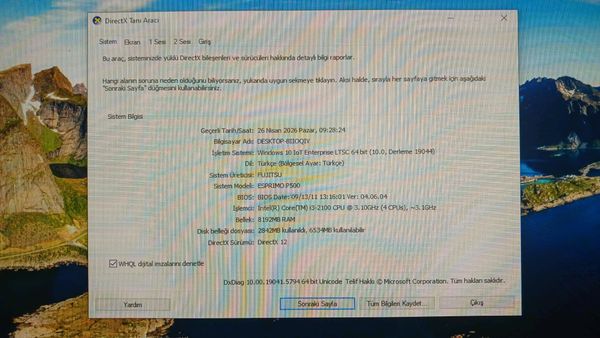 Masaüstü kompüter komplekti (Fujitsu) – Masaüstü kompüterlər – ucuztap.az