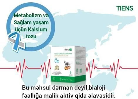 Vitaminlərlə Zənginləşdirilmiş Kalsium Tozu – Bakı – ucuztap.az