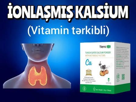 Vitaminlərlə Zənginləşdirilmiş Kalsium Tozu – Bakı – ucuztap.az