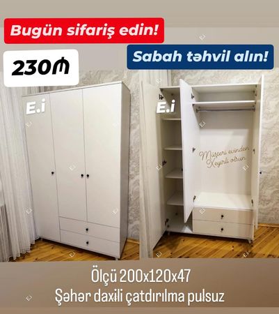 Şkaf, Ağac, Ağ – Bakı – ucuztap.az