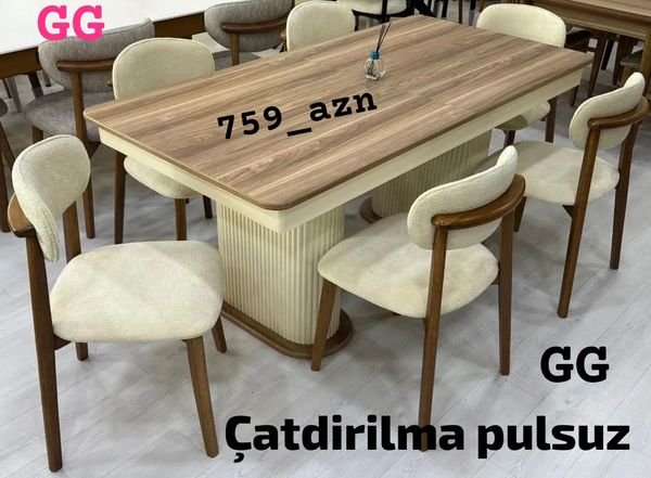 Masa, MDF, Qəhvəyi – Bakı – ucuztap.az