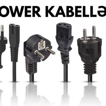 SIPU Power Kabellər 2PIN,PC,LAPTOP – Bakı – ucuztap.az