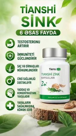 BioSink-Cinsi Zəiflik Prostat Sümük Dəri Hamilə İmmun Göz Saç Dırnaq – Bakı – ucuztap.az