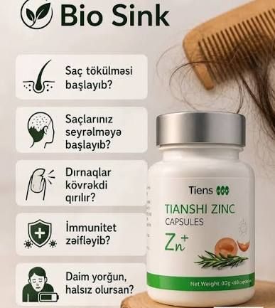 BioSink-Cinsi Zəiflik Prostat Sümük Dəri Hamilə İmmun Göz Saç Dırnaq – Bakı – ucuztap.az