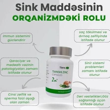 BioSink-Cinsi Zəiflik Prostat Sümük Dəri Hamilə İmmun Göz Saç Dırnaq – Bakı – ucuztap.az