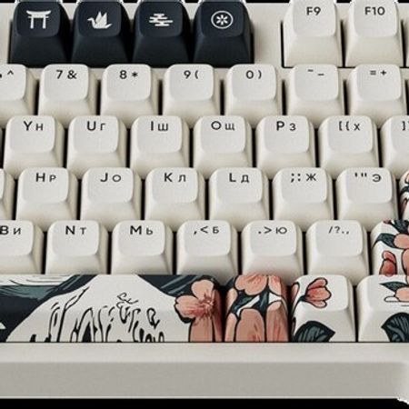 Lunacy Kanagawa Wireless Keyboard + Mousepad Beige – Kompüter aksesuarları – ucuztap.az