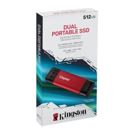 Kingston Dual Portable SSD 1TB USB-A/C USB 3.2 Gen 2 – Masaüstü kompüterlər – ucuztap.az