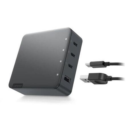 Lenovo Go 130W Multi-Port Charger 3xUSB-C 1xUSB-A kabeli – Bakı – ucuztap.az