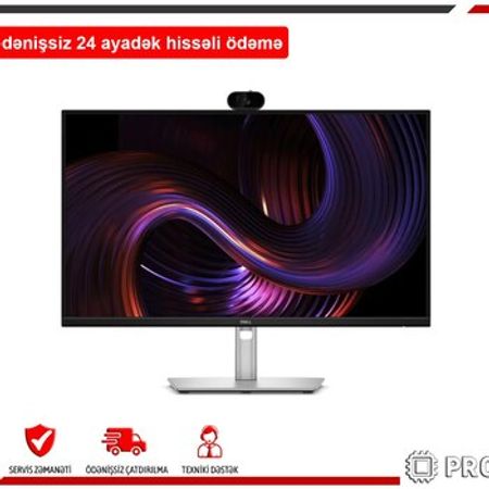 Dell Pro P 27 USB-C Hub Webcam Monitor - P2726DEV 210-BVHV – Masaüstü kompüterlər – ucuztap.az