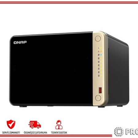 Qnap TS-664-8G – Şəbəkə avadanlıqları – ucuztap.az