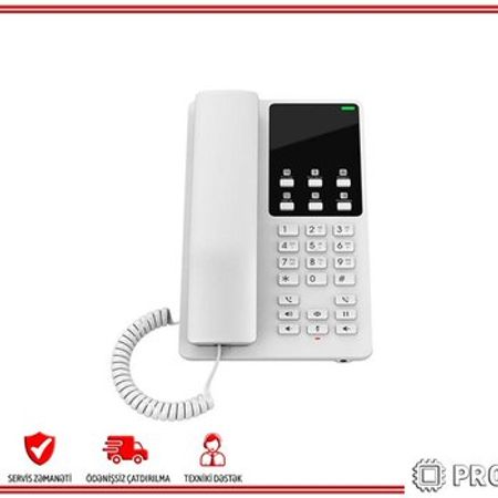 Stasionar telefon Grandstream GHP620W GHP620W/AZ – Şəbəkə avadanlıqları – ucuztap.az