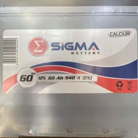 Akkumulyator Sigma 12V 60 Ah – Ehtiyat hissələri – ucuztap.az