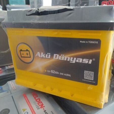 Akkumulyator Akü dunyasi 12 v 62 ah – Ehtiyat hissələri – ucuztap.az