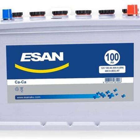 Akkumulyator ESAN 100AH 12V 800A (EN) – Ehtiyat hissələri – ucuztap.az