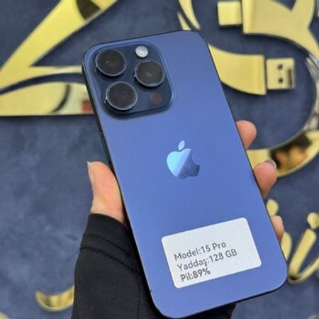 Apple iPhone 15 Pro Blue Titanium 128GB/8GB – Bakı – ucuztap.az