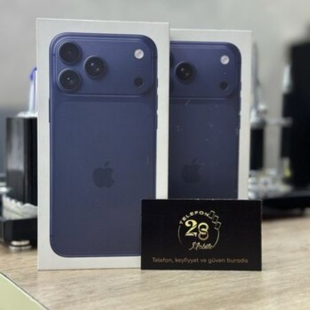 Apple iPhone 17 Pro Max Deep Blue 512GB/12GB – Bakı – ucuztap.az