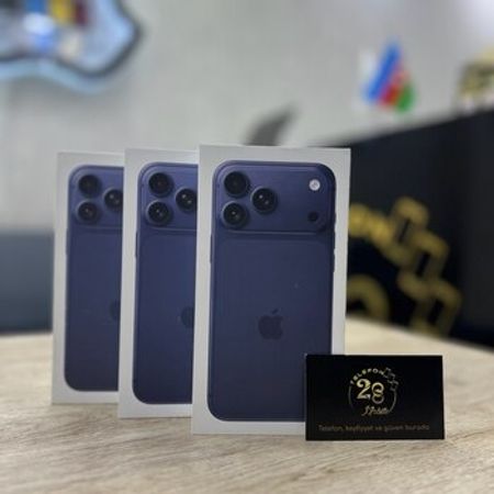 Apple iPhone 17 Pro Deep Blue 256GB/12GB – Bakı – ucuztap.az