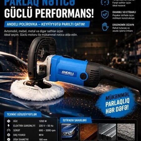 Professional cilalama aparatı ANDELI – Təmir və tikinti – ucuztap.az
