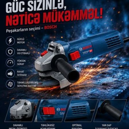 BOSCH GWS 750-125 – Bakı – ucuztap.az