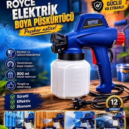 ROYCE elektrik boya vuran – Təmir və tikinti – ucuztap.az