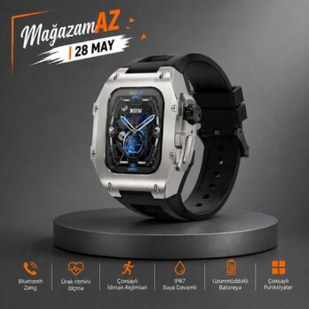 Haino Teko M11 Silver smart saatı – Saatlar – ucuztap.az