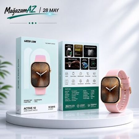 Smart saat GL SWA32 Active 10 Pink AMOLED – Saatlar – ucuztap.az