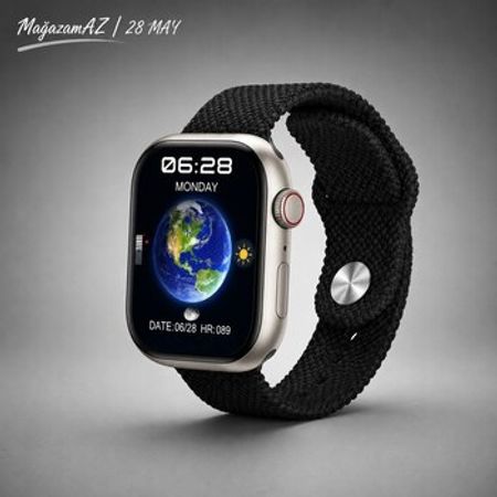 Smart saat HK9 Pro Max Plus Black – Saatlar – ucuztap.az