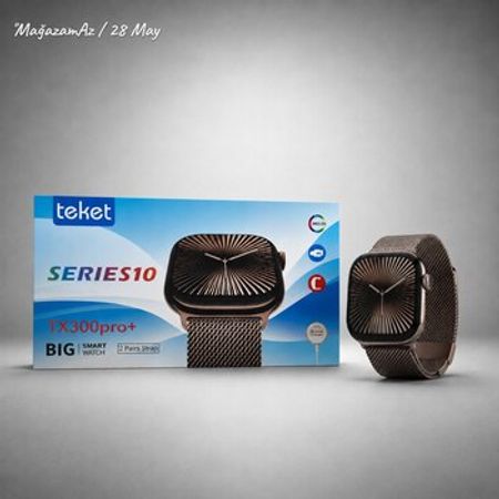 Smart saat Teket TX300 Pro+ Black – Bakı – ucuztap.az
