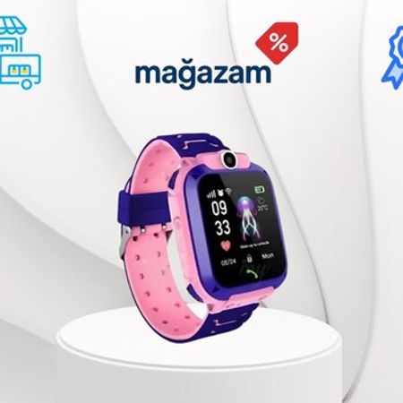 Smart saat Smart Berry C003 Pink – Bakı – ucuztap.az