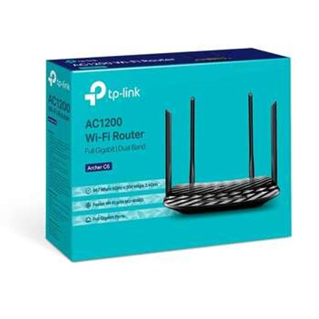 Router TP-Link Archer C6 MU-MIMO/AC1200 – Şəbəkə avadanlıqları – ucuztap.az