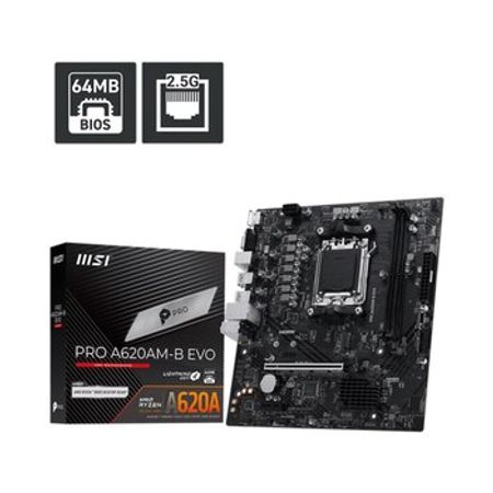 Ana plata MSI Pro A620AM-B EVO – Masaüstü kompüterlər – ucuztap.az